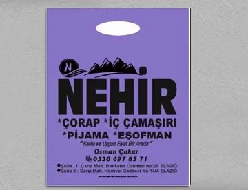 Malatya Baskılı Poşet İmalatı