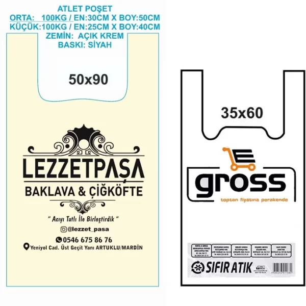 Tunceli Baskılı Poşet İmalatı