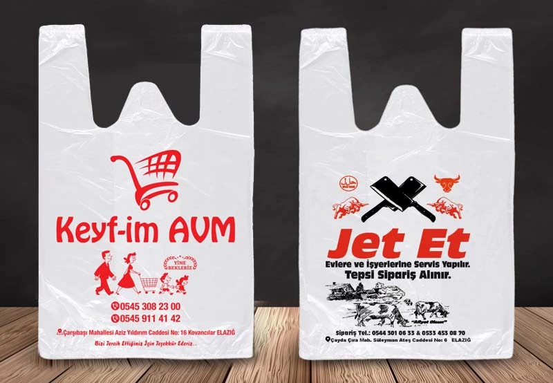 Erzincan Baskılı Poşet İmalatı
